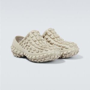NEW Balenciaga Defender Bouncer Clog Beige EU 37 Women Chunky Platform $1050